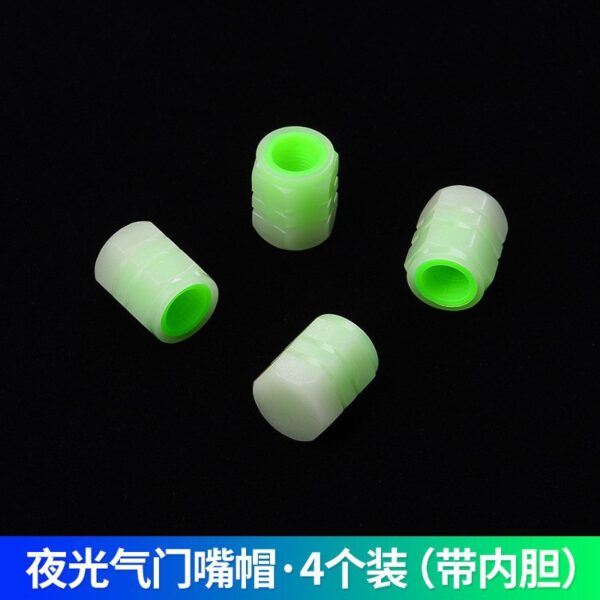 Car tire valve cap luminous valve cap electric car motorcycle vacuum tire luminous tire pressure cover - Image 7